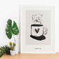 Coffee Love-Artwork-Nacnic-Nacnic Estudio SL