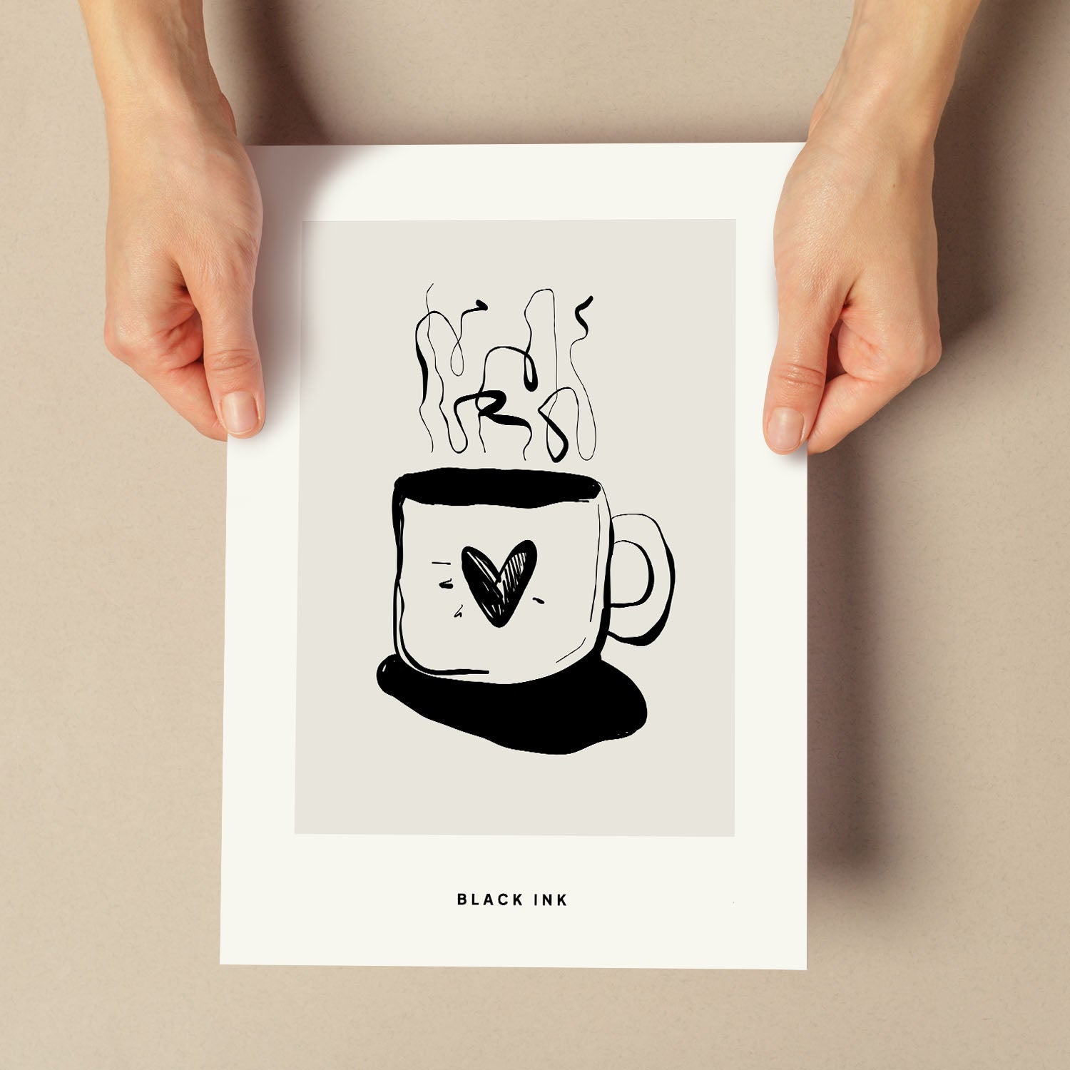 Coffee Love-Artwork-Nacnic-Nacnic Estudio SL