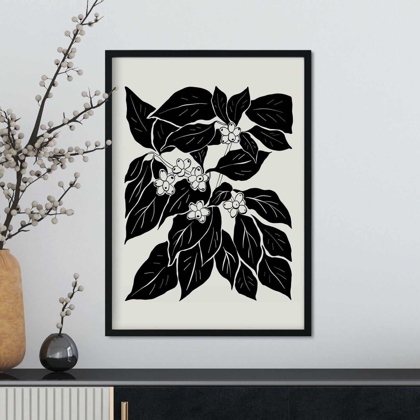 Coffee Plant-Artwork-Nacnic-Nacnic Estudio SL