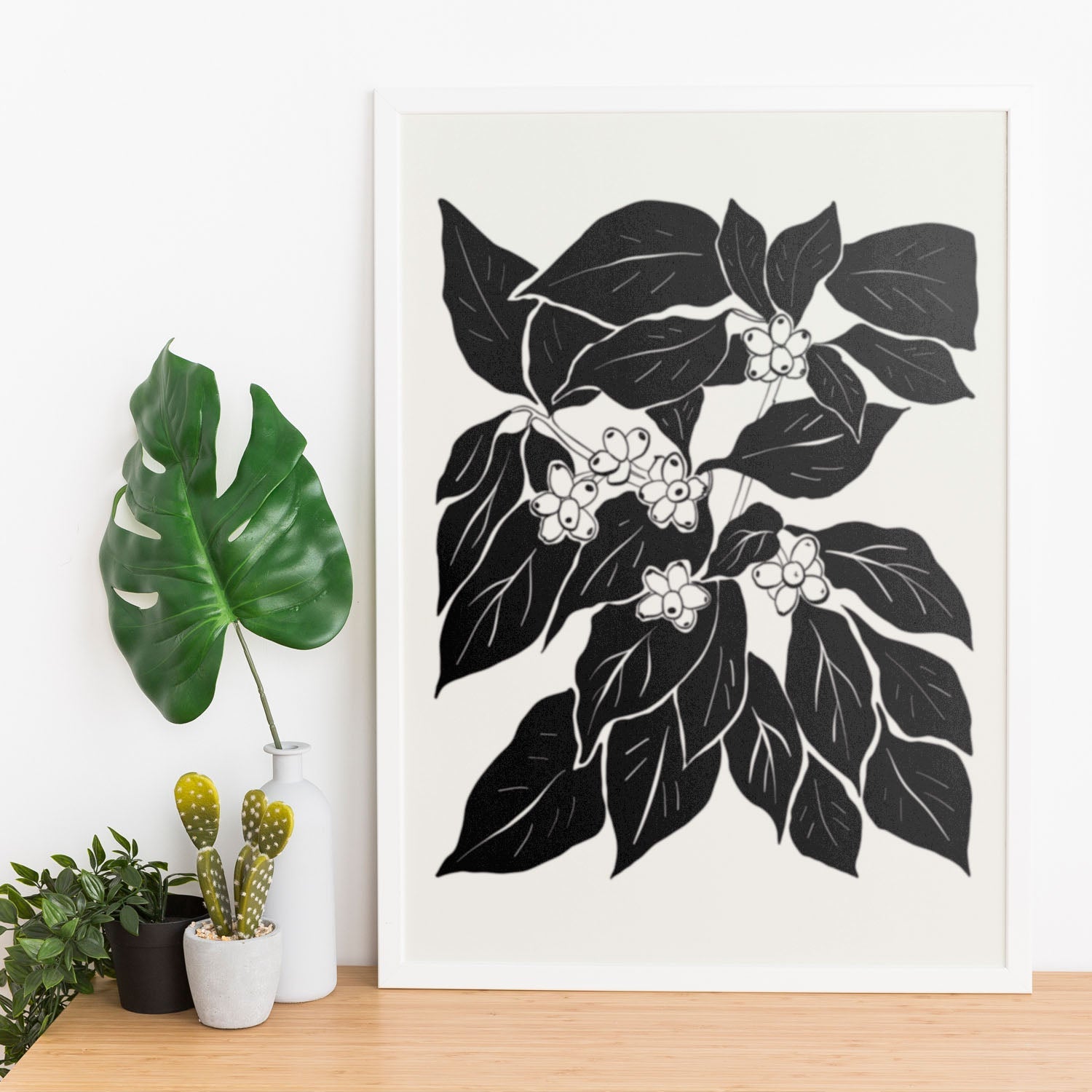 Coffee Plant-Artwork-Nacnic-Nacnic Estudio SL