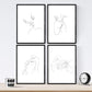 Colección de dibújos. 10 Posters con Ilustraciones con un Solo Trazo. Posters con una Sola Linea.-Artwork-Nacnic-Nacnic Estudio SL