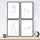 Colección de dibújos. 10 Posters con Ilustraciones con un Solo Trazo. Posters con una Sola Linea.-Artwork-Nacnic-Nacnic Estudio SL