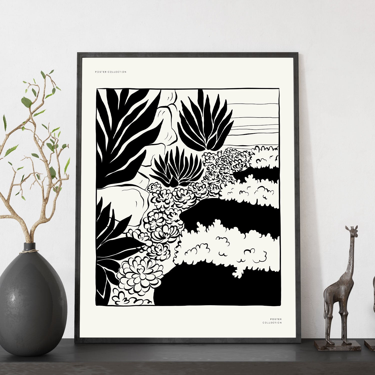 Collage of Succulents-Artwork-Nacnic-Nacnic Estudio SL