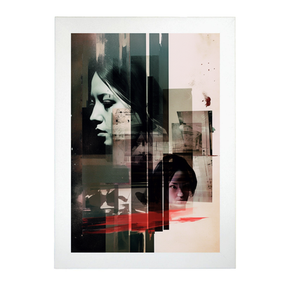 Póster de Collage Vintage y Efímero