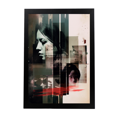 Póster de Collage Vintage y Efímero