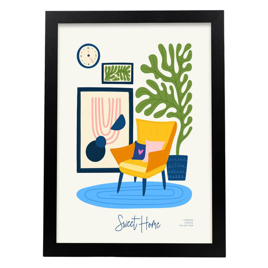 Comfortable Home-Artwork-Nacnic-A3-Sin marco-Nacnic Estudio SL