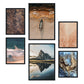 - Conjunto 6 Pósters Paisajes de fotografía Croacia. Pinturas Arte de Pared para Decorar Habitación Sala Recibidor - Láminas A3 y A4 -Artwork-Nacnic-Nacnic Estudio SL