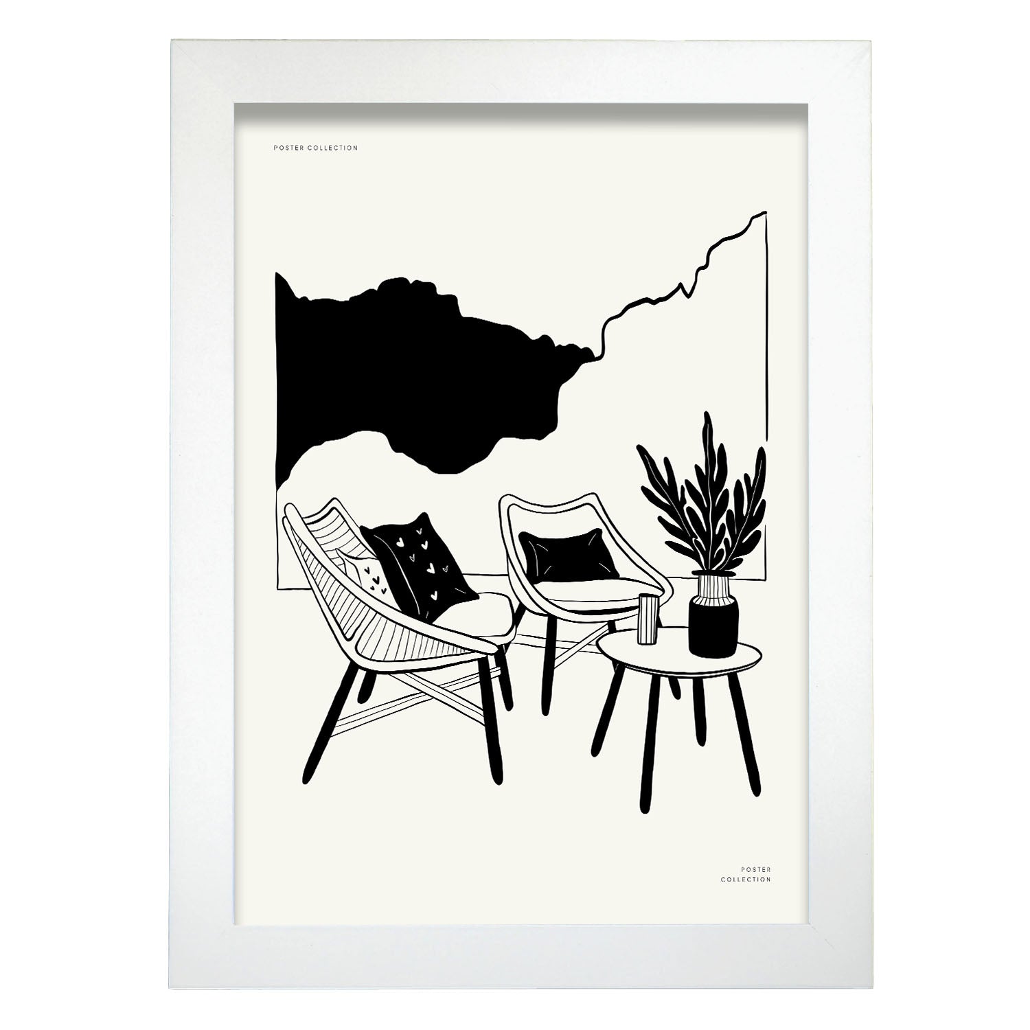 Cozy Living room-Artwork-Nacnic-A4-Marco Blanco-Nacnic Estudio SL