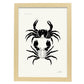 Crab-Artwork-Nacnic-A3-Marco Madera clara-Nacnic Estudio SL