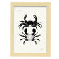 Crab-Artwork-Nacnic-A4-Marco Madera clara-Nacnic Estudio SL