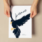 Crow Peace-Artwork-Nacnic-Nacnic Estudio SL