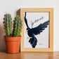 Crow Peace-Artwork-Nacnic-Nacnic Estudio SL