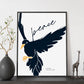 Crow Peace-Artwork-Nacnic-Nacnic Estudio SL