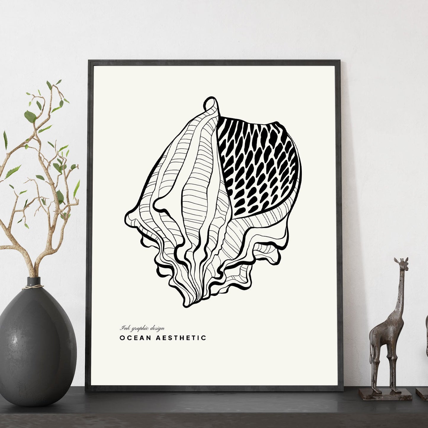 Crown conch-Artwork-Nacnic-Nacnic Estudio SL