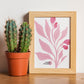 Cyclamen Flowers-Artwork-Nacnic-Nacnic Estudio SL