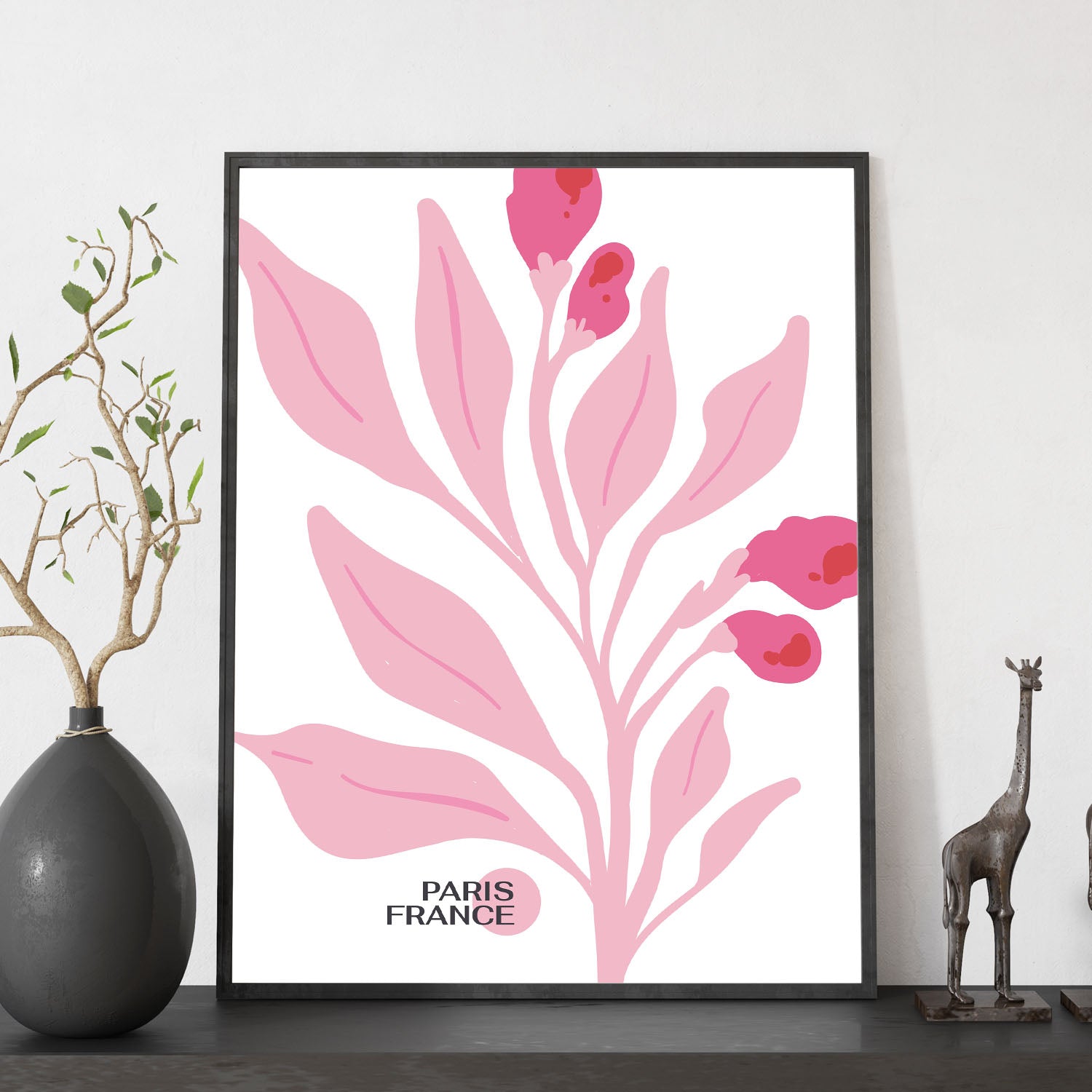 Cyclamen Flowers-Artwork-Nacnic-Nacnic Estudio SL