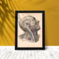 Dissection of face and neck-Artwork-Nacnic-Nacnic Estudio SL