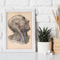 Dissection of face and neck-Artwork-Nacnic-Nacnic Estudio SL