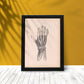 Dissection of the hand-Artwork-Nacnic-Nacnic Estudio SL