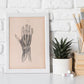 Dissection of the hand-Artwork-Nacnic-Nacnic Estudio SL
