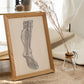 Dissection of the lower leg and foot-Artwork-Nacnic-Nacnic Estudio SL