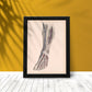 Dissection of the lower leg-Artwork-Nacnic-Nacnic Estudio SL
