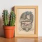 Dissection of the thorax and abdomen-Artwork-Nacnic-Nacnic Estudio SL