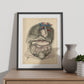 Dissection of the thorax and abdomen-Artwork-Nacnic-Nacnic Estudio SL