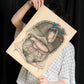 Dissection of the thorax and abdomen-Artwork-Nacnic-Nacnic Estudio SL