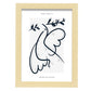 Dove lines-Artwork-Nacnic-A4-Marco Madera clara-Nacnic Estudio SL
