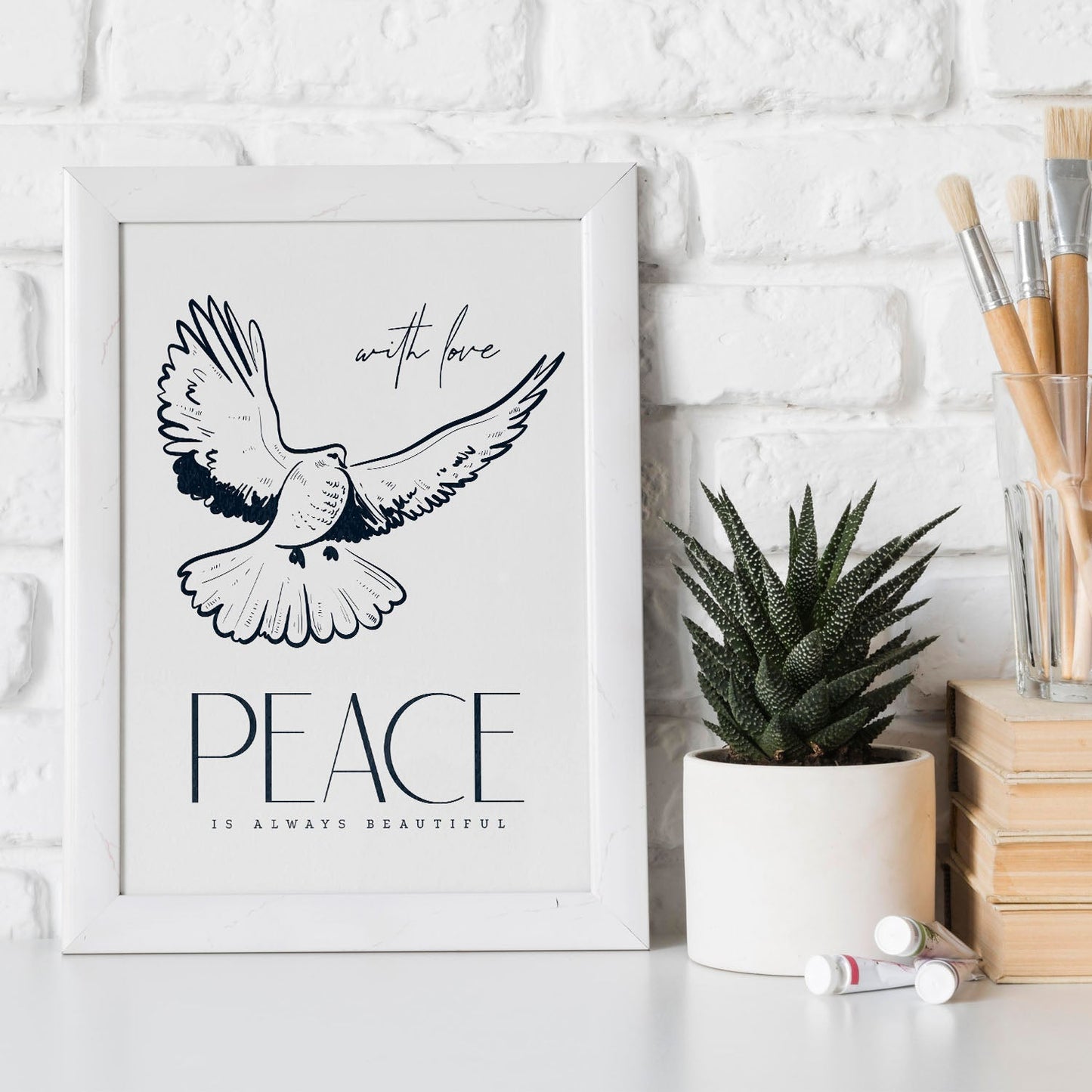 Dove peace-Artwork-Nacnic-Nacnic Estudio SL