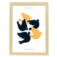 Doves-Artwork-Nacnic-A3-Marco Madera clara-Nacnic Estudio SL