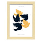 Doves-Artwork-Nacnic-A4-Marco Madera clara-Nacnic Estudio SL