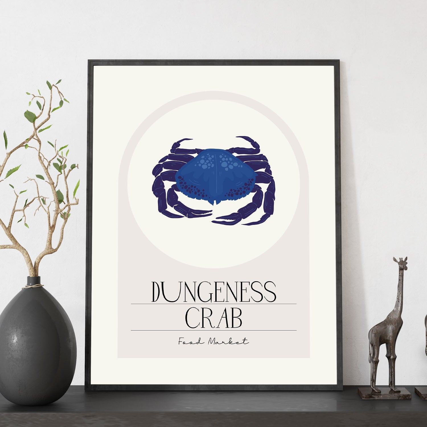 Dungeness Crab-Artwork-Nacnic-Nacnic Estudio SL
