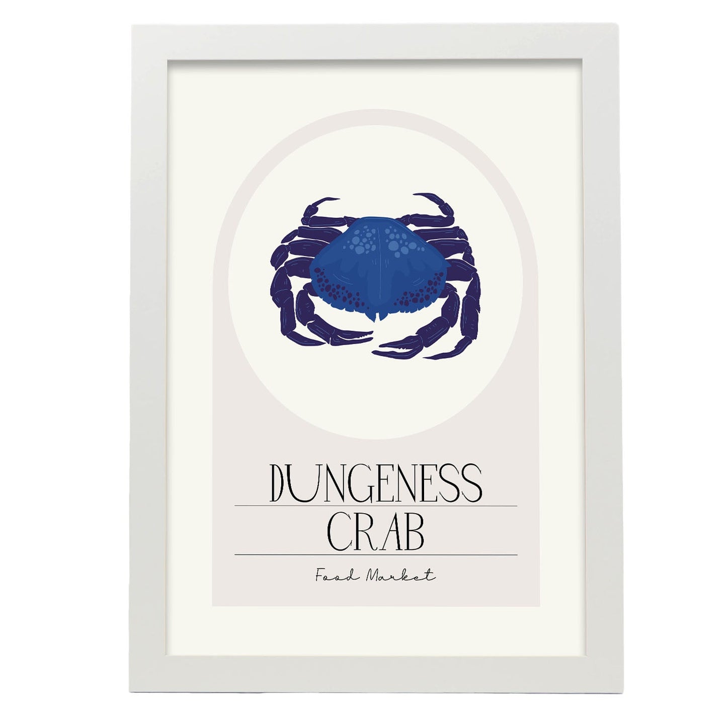 Dungeness Crab-Artwork-Nacnic-A3-Marco Blanco-Nacnic Estudio SL