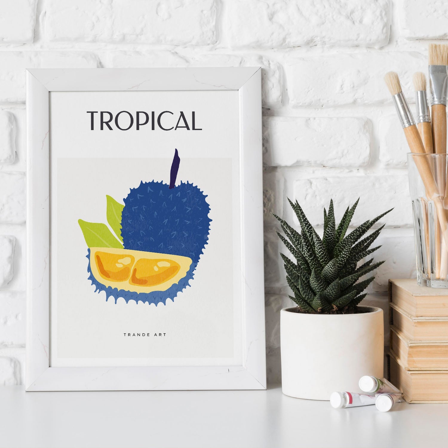 Durian Fruit-Artwork-Nacnic-Nacnic Estudio SL