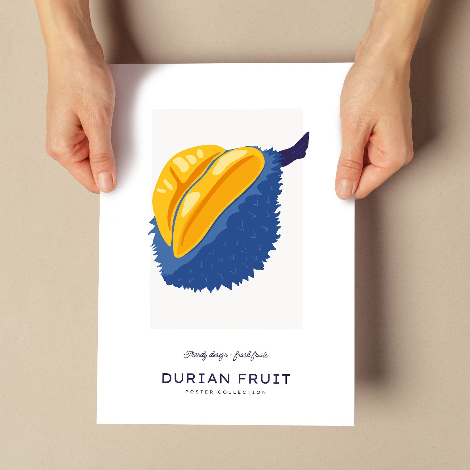 Durian Fruit Intersection-Artwork-Nacnic-Nacnic Estudio SL