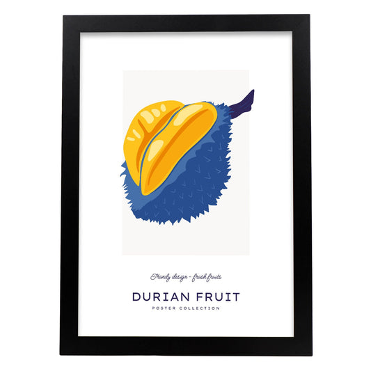 Durian Fruit Intersection-Artwork-Nacnic-A3-Sin marco-Nacnic Estudio SL