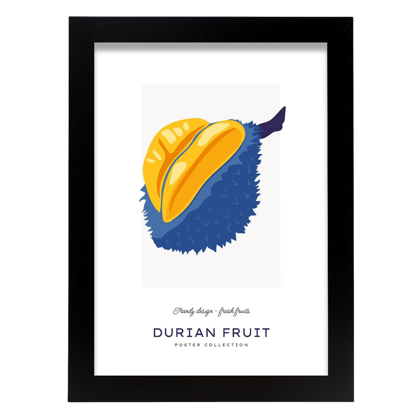 Durian Fruit Intersection-Artwork-Nacnic-A4-Sin marco-Nacnic Estudio SL