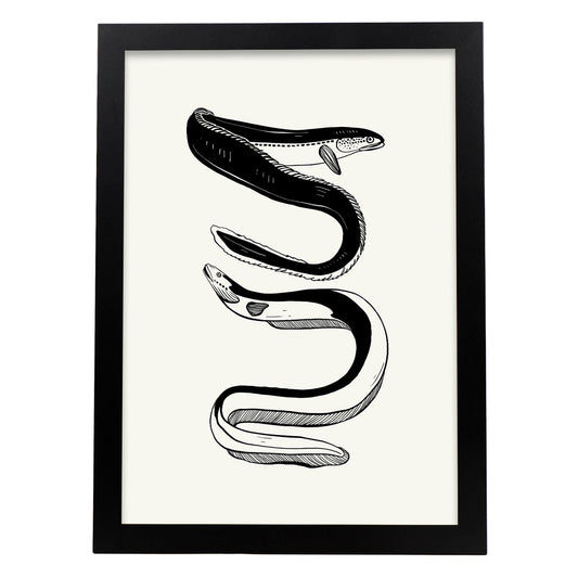 Eels-Artwork-Nacnic-A3-Sin marco-Nacnic Estudio SL