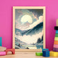 Escena del paisaje nácnico DOF Fog Light Fugs Especial 4. estampados de arte de pared estético para el diseño de dormitorio o sala de estar.-Artwork-Nacnic-Nacnic Estudio SL