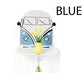 Estantería de pared azul con modelo de furgoneta camper.-Nacnic-Nacnic Estudio SL