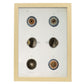 Eye, shown in isolation-Artwork-Nacnic-A3-Marco Madera clara-Nacnic Estudio SL