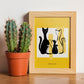 Family Cat-Artwork-Nacnic-Nacnic Estudio SL