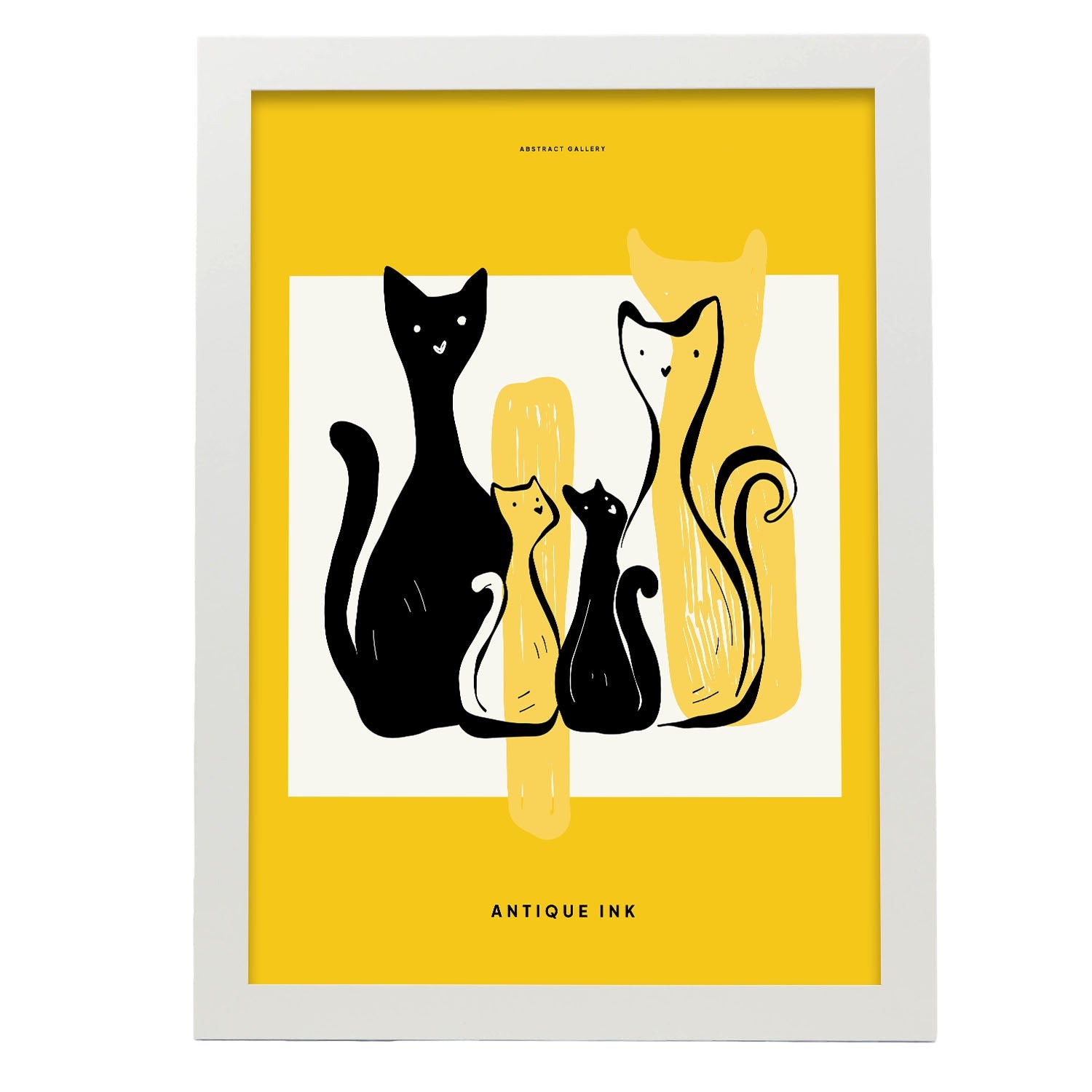 Family Cat-Artwork-Nacnic-A3-Marco Blanco-Nacnic Estudio SL