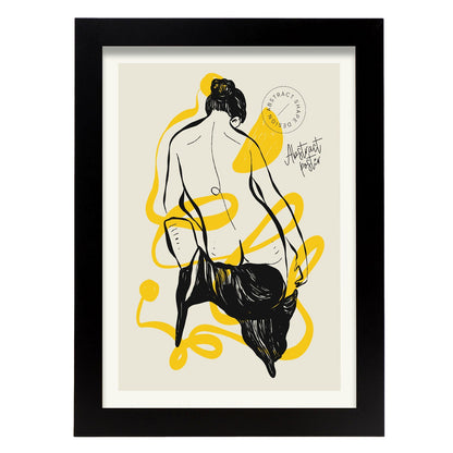 Female greek body-Artwork-Nacnic-A4-Sin marco-Nacnic Estudio SL