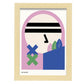 Feminine-Artwork-Nacnic-A4-Marco Madera clara-Nacnic Estudio SL