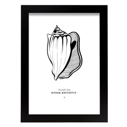 Fighting conch-Artwork-Nacnic-A4-Sin marco-Nacnic Estudio SL