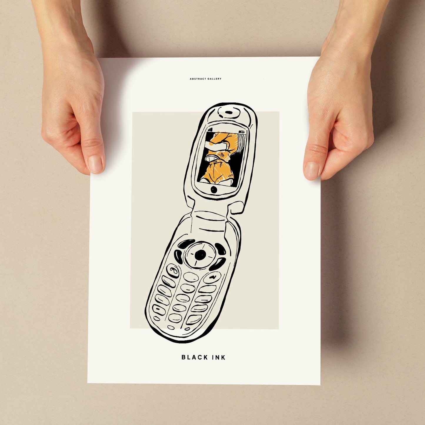 Flip Phone-Artwork-Nacnic-Nacnic Estudio SL