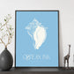 Florida Fighting conch-Artwork-Nacnic-Nacnic Estudio SL